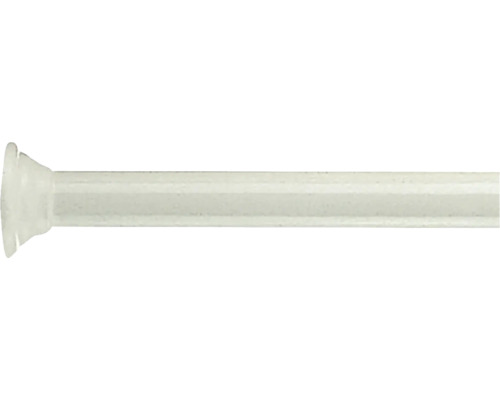 Barre pour rideau de douche Kleine Wolke blanc 75-125 cm Ø 21 mm