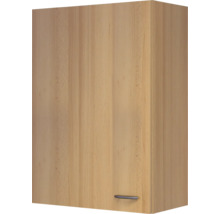 Armoire suspendue Flex Well Nano lxpxh 60x32x89 cm hêtre mat démontée tirant réversible (montage à gauche ou à droite)