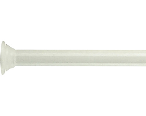 Barre pour rideau de douche Kleine Wolke blanc 125-220 cm Ø 21 mm
