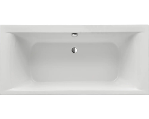 Badewanne OTTOFOND Wistula 80 x 170 cm weiß glatt glänzend 984001 Aufnahme von oben einer Badewanne