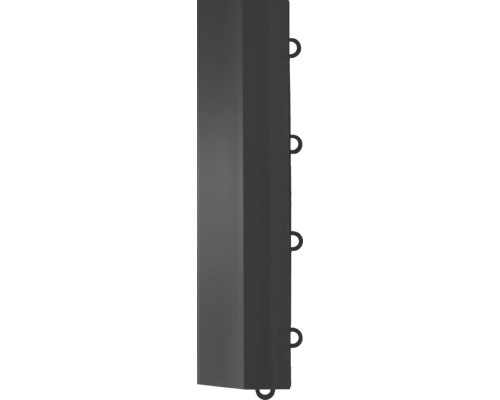Paroi latérale florco WPC, B avec anneau, anthracite Paroi latérale florco WPC, B avec anneau, anthracite