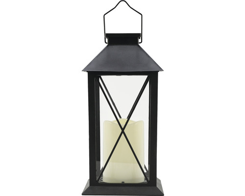 Lanterne LED Lafiora avec bougie H 27 cm Design C - HORNBACH