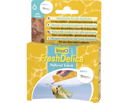 Tetra Fresh Delica Natural Snack Krill Futter für Zierfische