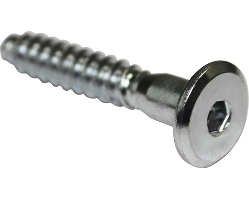 Zylinderkopfschraube Innensechskant 7x40 mm galv.verzinkt 100 Stück Metallschraube mit Innensechskant