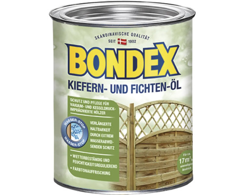 Huile de pin et épicéa BONDEX 750 ml Huile de pin et épicéa BONDEX 750 ml