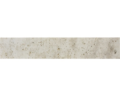 Contremarche FLAIRSTONE Roma beige deux côtés courts poncés et chanfreinés 115 x 15 cm
