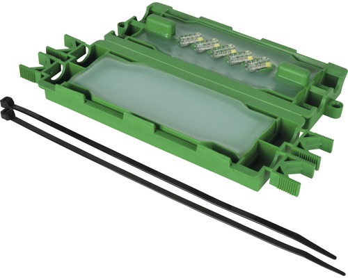 Gelbox mit Kabelbinder