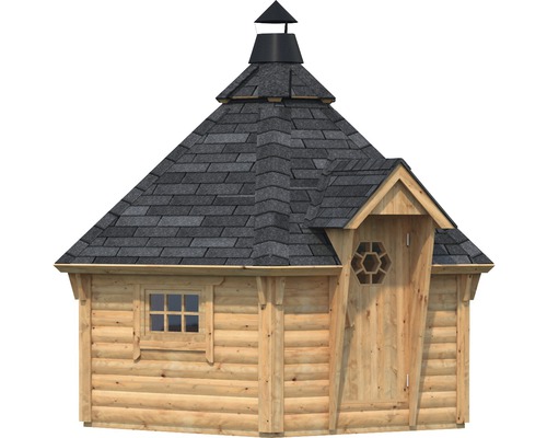 Holz Kota Grillhütte mit Dach