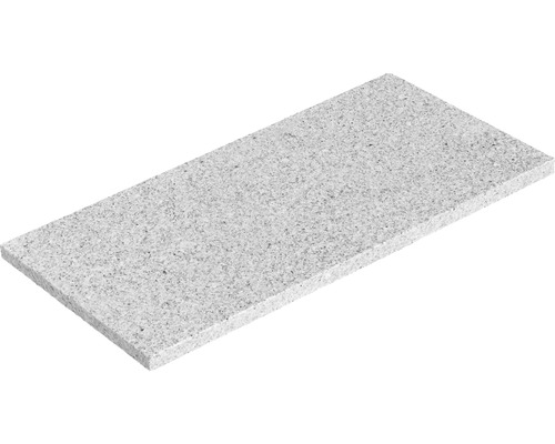 Dalle pour terrasses en granit gris acier 30x60x2 cm