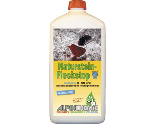 Imprégnation pour pierre naturelle AlpinChemie anti-taches W - 0,5 l