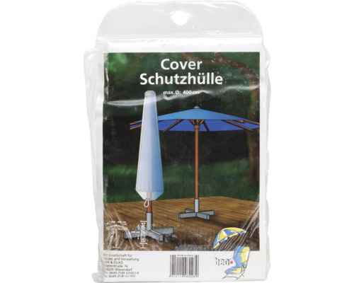 Housse de protection pour parasols d''un diamètre maximal de 400 centimètres