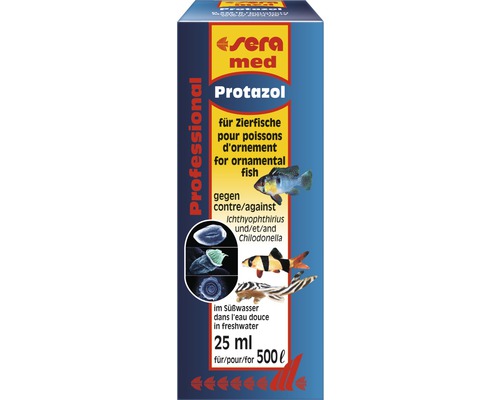 sera med Prof. Protazol, 25ml Sera med Protazol médicament pour poissons d''ornement 25 millilitres