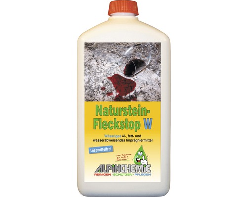 AlpinChemie Naturstein Imprägnierung Fleckstop W - 1 LTR.