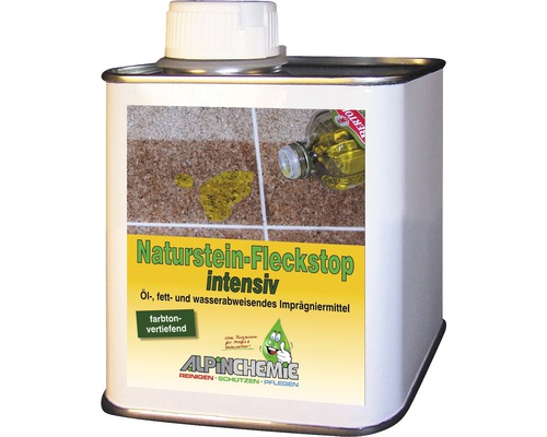 Natursteinfleckstop AlpinChemie intensiv 500ml Naturstein Fleckstop Intensiv in einer Dose