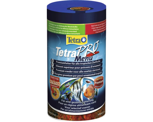 Tetra Nourriture pour poissons Pro Menü 250 ml Tetra Pro Menu Aliment premium pour poissons d''ornement