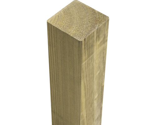 Poteau en bois Blooma vert 9 x 9 x h.240 cm