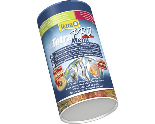 Tetra Pro Menu Premiumfutter für Zierfische Dose