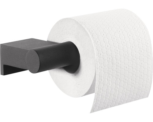 Toilettenpapierhalter mit Toilettenpapierrolle