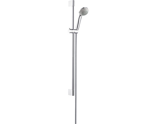 Ensemble de douche hansgrohe Crometta 85 Mono chrome brillant longueur de la barre de douche 650 mm 27728000