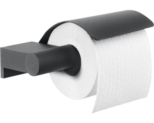 Toilettenpapierhalter aus Metall mit Abdeckung