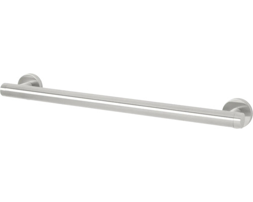 Poignée de sécurité Boston Comfort & Safety 45 cm en acier inoxydable brossé Barre d''appui métallique pour la salle de bains