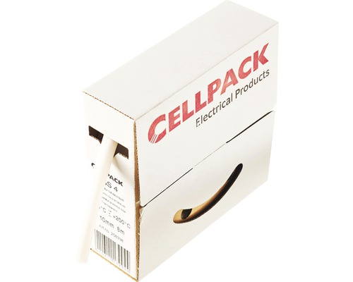 Cellpack Silikonschlauch transparent 10 mm Meterware