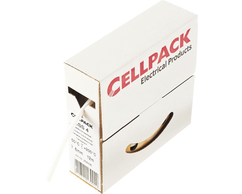 Cellpack Silikonschlauch transparent 6 mm Meterware