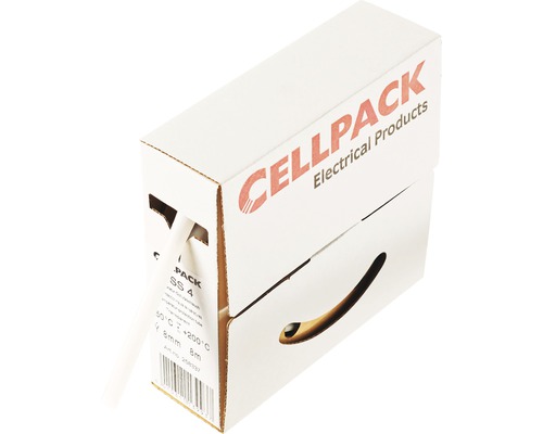 Cellpack Silikonschlauch transparent 8 mm Meterware