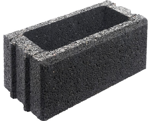 Brique pleine Bellamur anthracite 50x25x20 cm