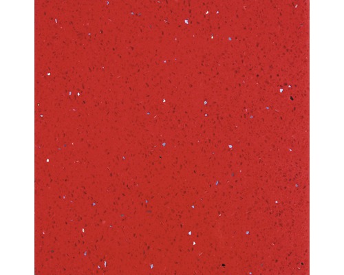 Carrelage de sol, composite de quartz, rouge, 30x30 cm
