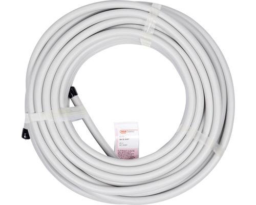 Câble électrique enroulé avec emballage