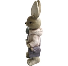 Lapin garçon avec oeuf de Pâques 19 x 14 x 46 cm-thumb-5
