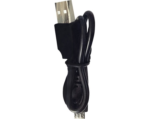 Câble noir USB vers micro USB