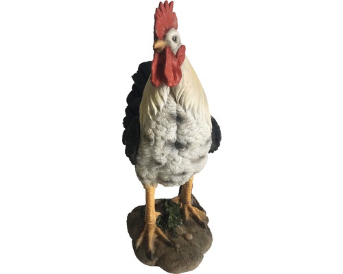 Coq décoratif en résine synthétique pour le jardin