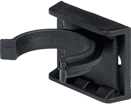 Clip für Sockelverstellfuß, Kunststoff schwarz, 2 Stück