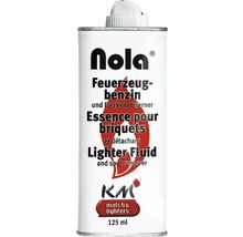 Essence à briquets Nola et détachant dans une boîte de 125 ml