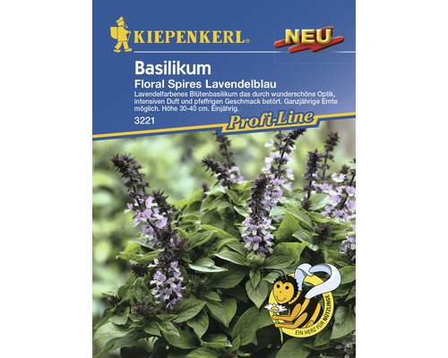 Graines de basilic « Floral Lavendelblau » Kiepenkerl