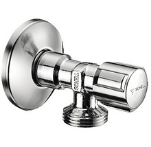 Robinet d''équerre en métal avec le logo Schell