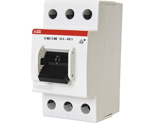 Interrupteur principal ABB 63A 3 pôles E463/3KB