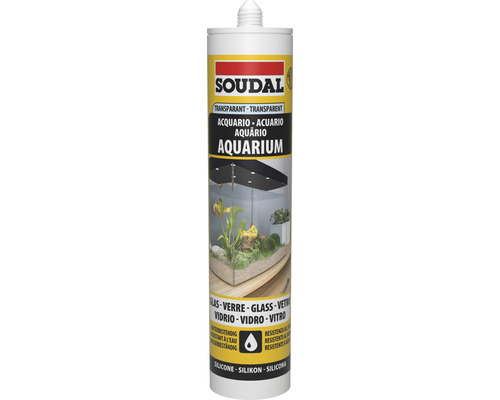 Soudal Aquarium Silikon transparent 290 ml