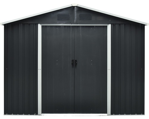 Metall Gerätehaus mit Doppeltür