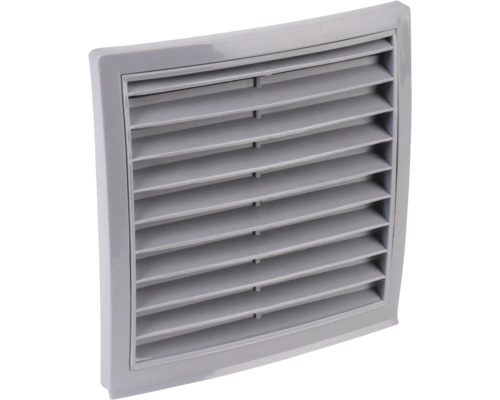 Grille d'aération extérieure acier inoxydable mat DN 60 - HORNBACH