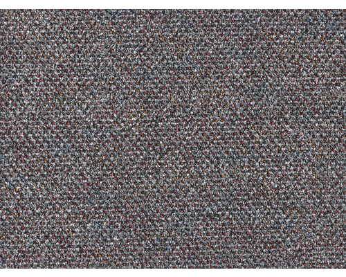 Teppichboden Schlinge Burton grau 400 cm breit (Meterware) Nahaufnahme eines Teppichs mit unregelmäßigem Muster