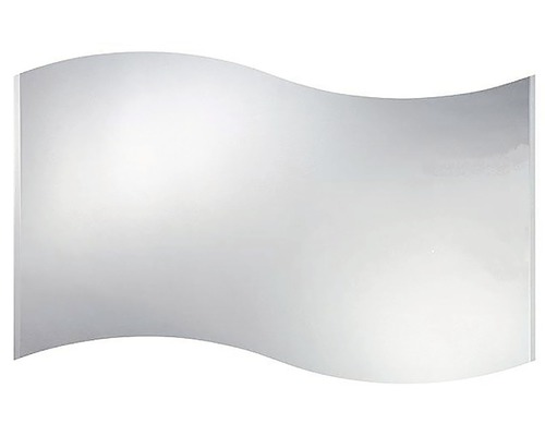 Miroir mural ondulé pour salle de bain