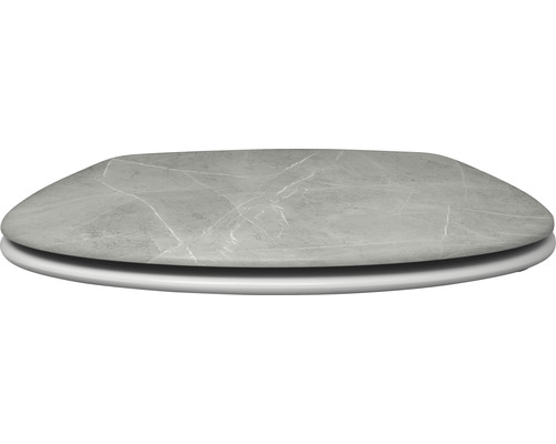 Toilettendeckel mit Marmoroptik