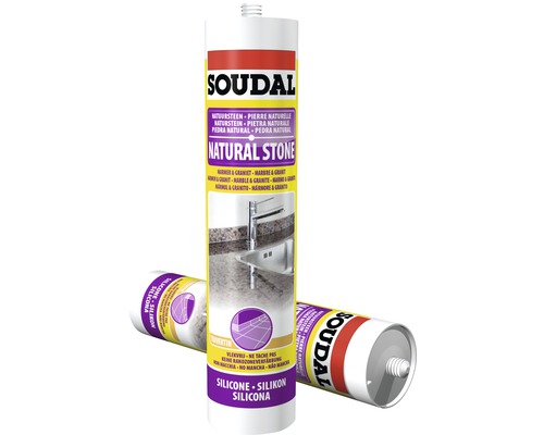 Cartouche de silicone pour pierre naturelle Soudal