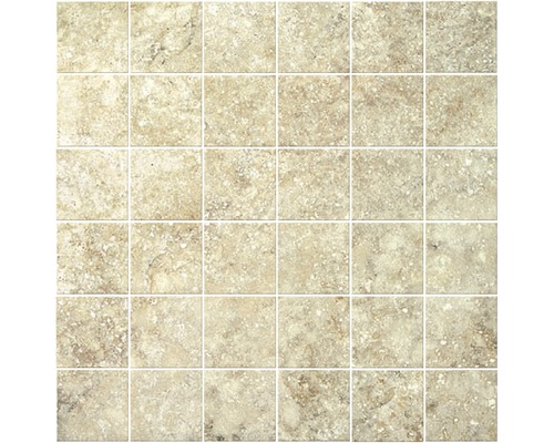 Mosaikfliese aus Travertin