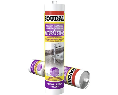 Cartouche de silicone pour pierre naturelle Soudal