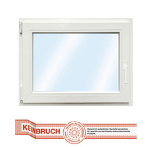 Kunststofffenster 1-flg. RC2 VSG ARON Basic weiß 900x700 mm DIN Links-thumb-0
