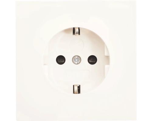 Prise de courant insert prise de courant Gira Interrupteur plat blanc pur brillant
